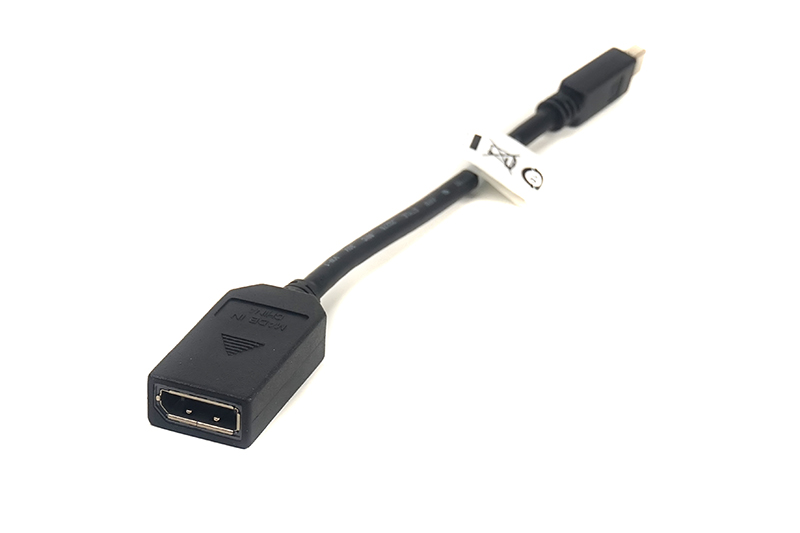 Купить Кабель-переходник PowerPlant mini DisplayPort (Thunderbolt) M — DisplayPort F, 0.2 м