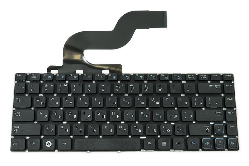 Купить Клавиатура для ноутбука SAMSUNG RV411 черный, без фрейма