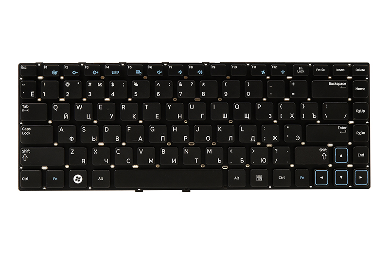 Купить Клавиатура для ноутбука SAMSUNG 300E4A черный, без фрейма